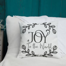 Load image into Gallery viewer, Joy To The World Premium Pillow
