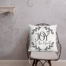 Load image into Gallery viewer, Joy To The World Premium Pillow
