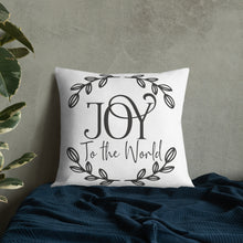 Load image into Gallery viewer, Joy To The World Premium Pillow
