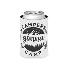 Load image into Gallery viewer, Campers Gonna Camp - Can Cooler
