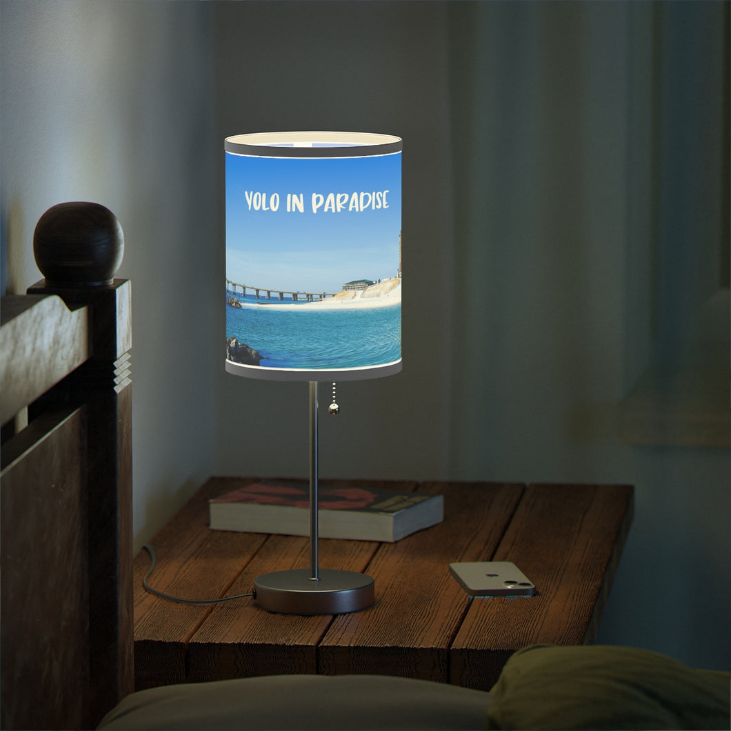 YOLO IN PARADISE Lamp on a Stand, US|CA plug