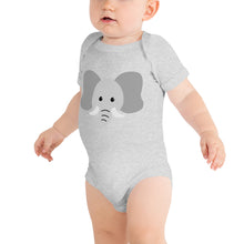 Load image into Gallery viewer, Baby Elephant Short Sleeve One Piece Jumper
