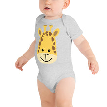 Load image into Gallery viewer, Baby Giraffe Short Sleeve One Piece Jumper
