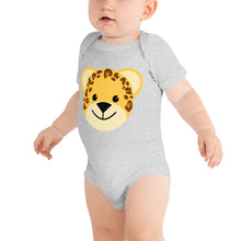 Load image into Gallery viewer, Baby Leopard Short Sleeve One Piece Jumper
