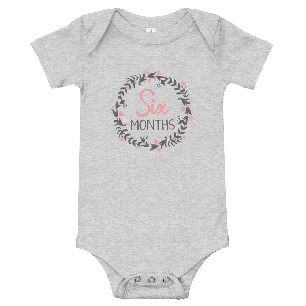 Six Months - Baby short sleeve one piece