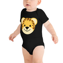 Load image into Gallery viewer, Baby Leopard Short Sleeve One Piece Jumper
