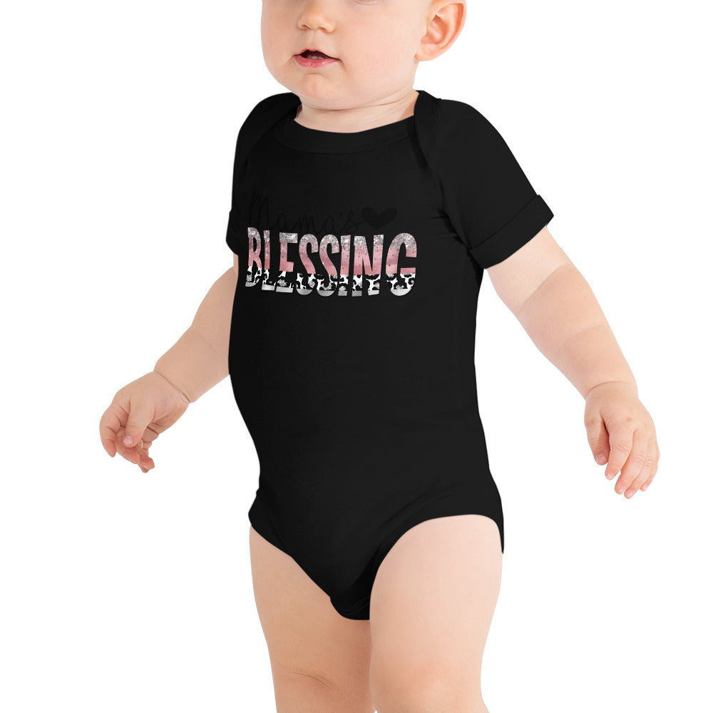 Mamas Blessing - Baby short sleeve one piece