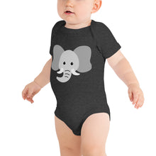 Load image into Gallery viewer, Baby Elephant Short Sleeve One Piece Jumper
