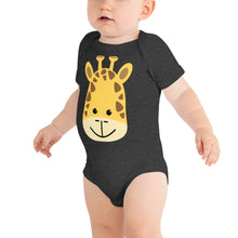 Load image into Gallery viewer, Baby Giraffe Short Sleeve One Piece Jumper
