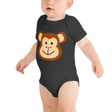 Load image into Gallery viewer, Baby Monkey Short Sleeve One Piece Jumper
