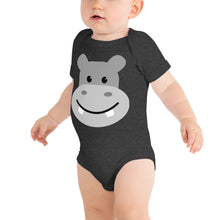 Load image into Gallery viewer, Baby Hippo Short Sleeve One Piece Jumper
