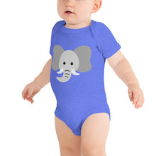 Load image into Gallery viewer, Baby Elephant Short Sleeve One Piece Jumper
