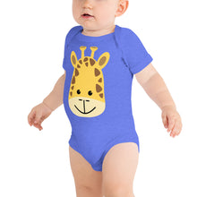 Load image into Gallery viewer, Baby Giraffe Short Sleeve One Piece Jumper
