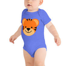 Load image into Gallery viewer, Baby Tiger Short Sleeve One Piece Jumper
