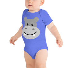 Load image into Gallery viewer, Baby Hippo Short Sleeve One Piece Jumper
