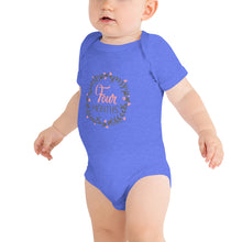 Load image into Gallery viewer, Four Months - Baby short sleeve one piece
