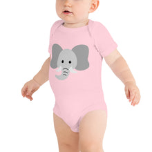 Load image into Gallery viewer, Baby Elephant Short Sleeve One Piece Jumper
