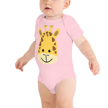 Load image into Gallery viewer, Baby Giraffe Short Sleeve One Piece Jumper
