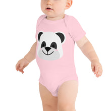 Load image into Gallery viewer, Baby Panda Lion Short Sleeve One Piece Jumper
