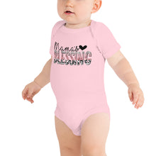 Load image into Gallery viewer, Mamas Blessing - Baby short sleeve one piece
