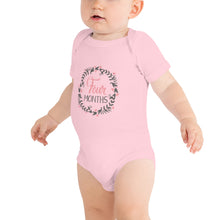 Load image into Gallery viewer, Four Months - Baby short sleeve one piece
