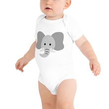 Load image into Gallery viewer, Baby Elephant Short Sleeve One Piece Jumper
