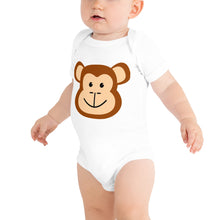 Load image into Gallery viewer, Baby Monkey Short Sleeve One Piece Jumper
