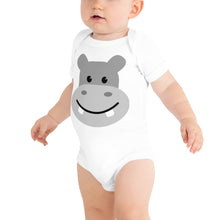 Load image into Gallery viewer, Baby Hippo Short Sleeve One Piece Jumper
