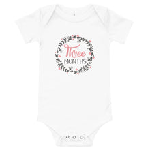 Load image into Gallery viewer, Three Months - Baby short sleeve one piece
