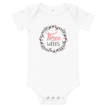 Load image into Gallery viewer, Three Week - Baby short sleeve one piece
