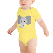 Load image into Gallery viewer, Baby Elephant Short Sleeve One Piece Jumper
