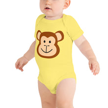 Load image into Gallery viewer, Baby Monkey Short Sleeve One Piece Jumper
