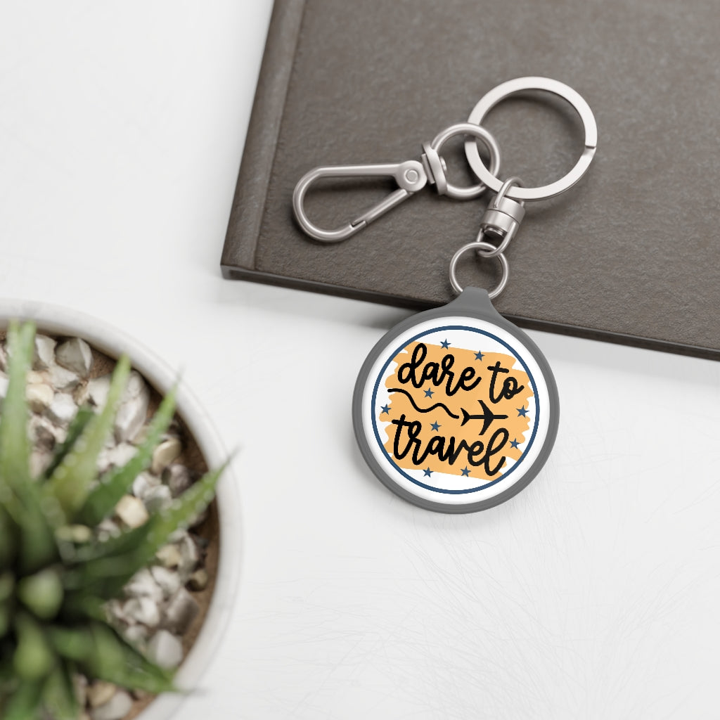 Dare To Travel Key Ring