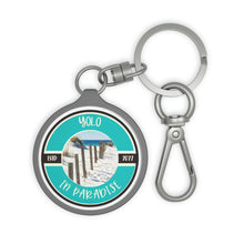 Load image into Gallery viewer, Yolo in Paradise Keyring Tag
