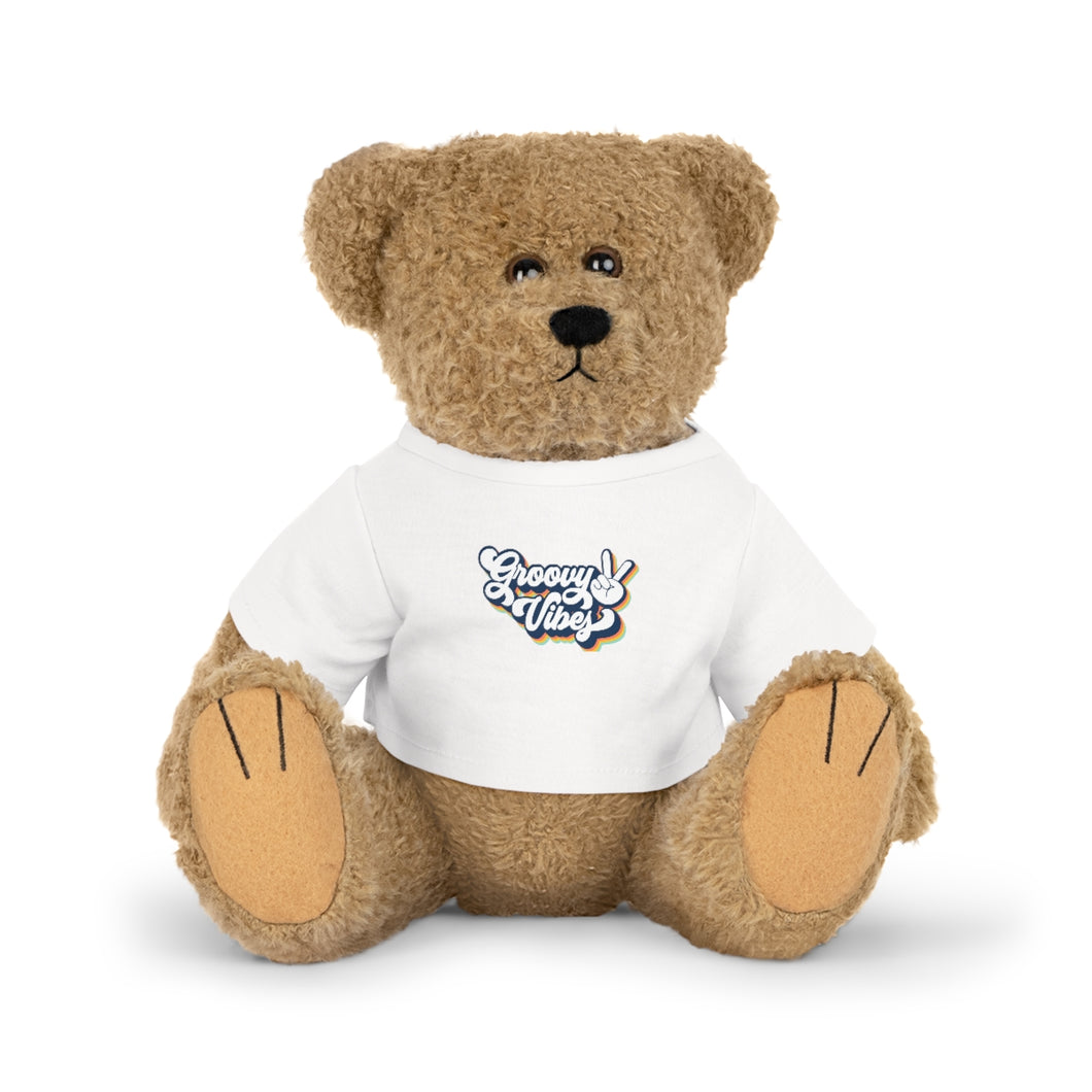 Groovy Vibes Plush Toy with T-Shirt