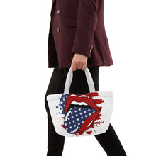 Load image into Gallery viewer, Patriotic Lips and Tongue - Soft Picnic Bag
