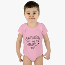 Load image into Gallery viewer, Ain&#39;t Nobody Got Time For Naps Infant Baby Rib Bodysuit
