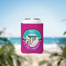 Load image into Gallery viewer, Yolo at Pink Paradise Can Cooler Sleeve
