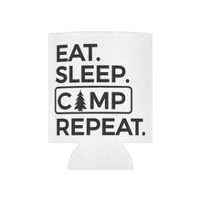 Load image into Gallery viewer, Eat Sleep Camp Repeat - Can Cooler
