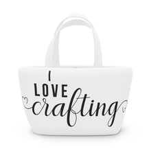 Load image into Gallery viewer, I Love Crafting - Soft Picnic Bag
