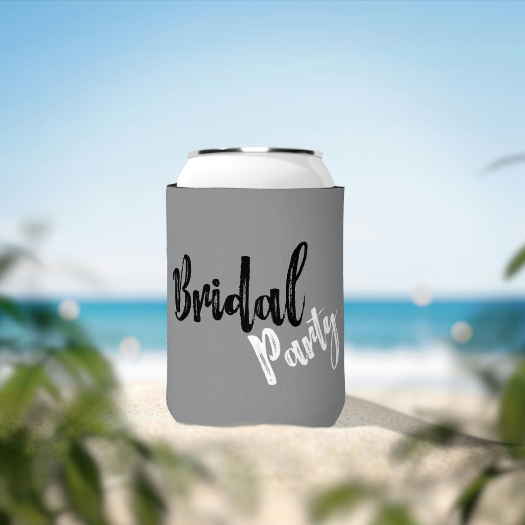 Bridal Party  (BW) Can Cooler Sleeve