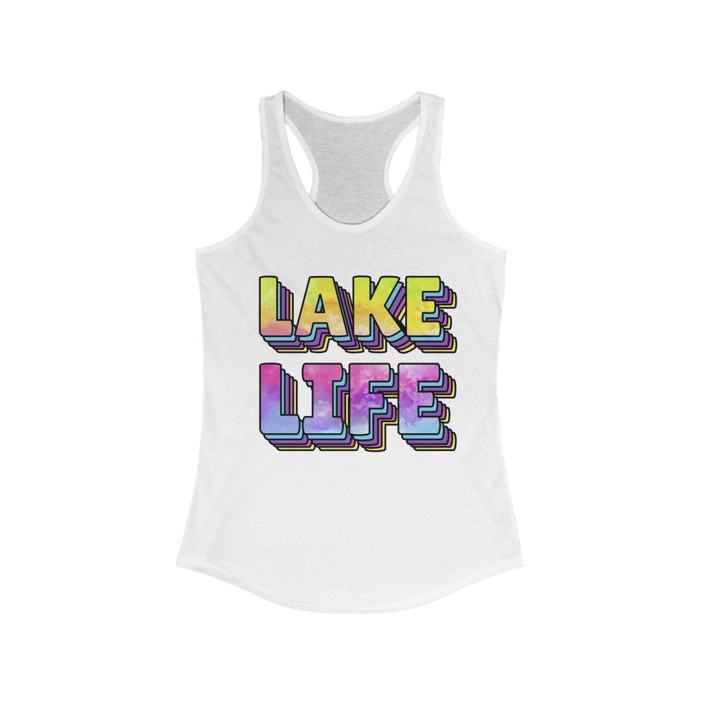 Lake Life - Women's Ideal Racerback Tank