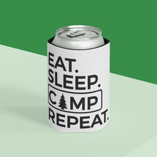 Load image into Gallery viewer, Eat Sleep Camp Repeat - Can Cooler
