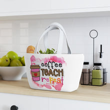 Load image into Gallery viewer, Coffee Teach Repeat - Soft Picnic Bag
