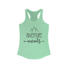 Load image into Gallery viewer, Adventure Awaits Women&#39;s Ideal Racerback Tank
