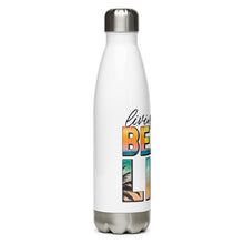 Load image into Gallery viewer, Living the Beach Life - Stainless Steel Water Bottle
