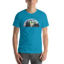 Load image into Gallery viewer, Camping Is My Therapy - Transparent - Transparent - Short-Sleeve Unisex T-Shirt
