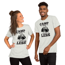 Load image into Gallery viewer, Camp More Worry Less Short-Sleeve Unisex T-Shirt
