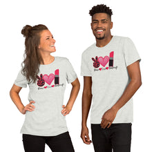 Load image into Gallery viewer, Peace Love Makeup - Short-Sleeve Unisex T-Shirt
