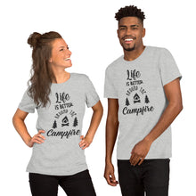 Load image into Gallery viewer, Life is better around the campfire 2 Short-Sleeve Unisex T-Shirt
